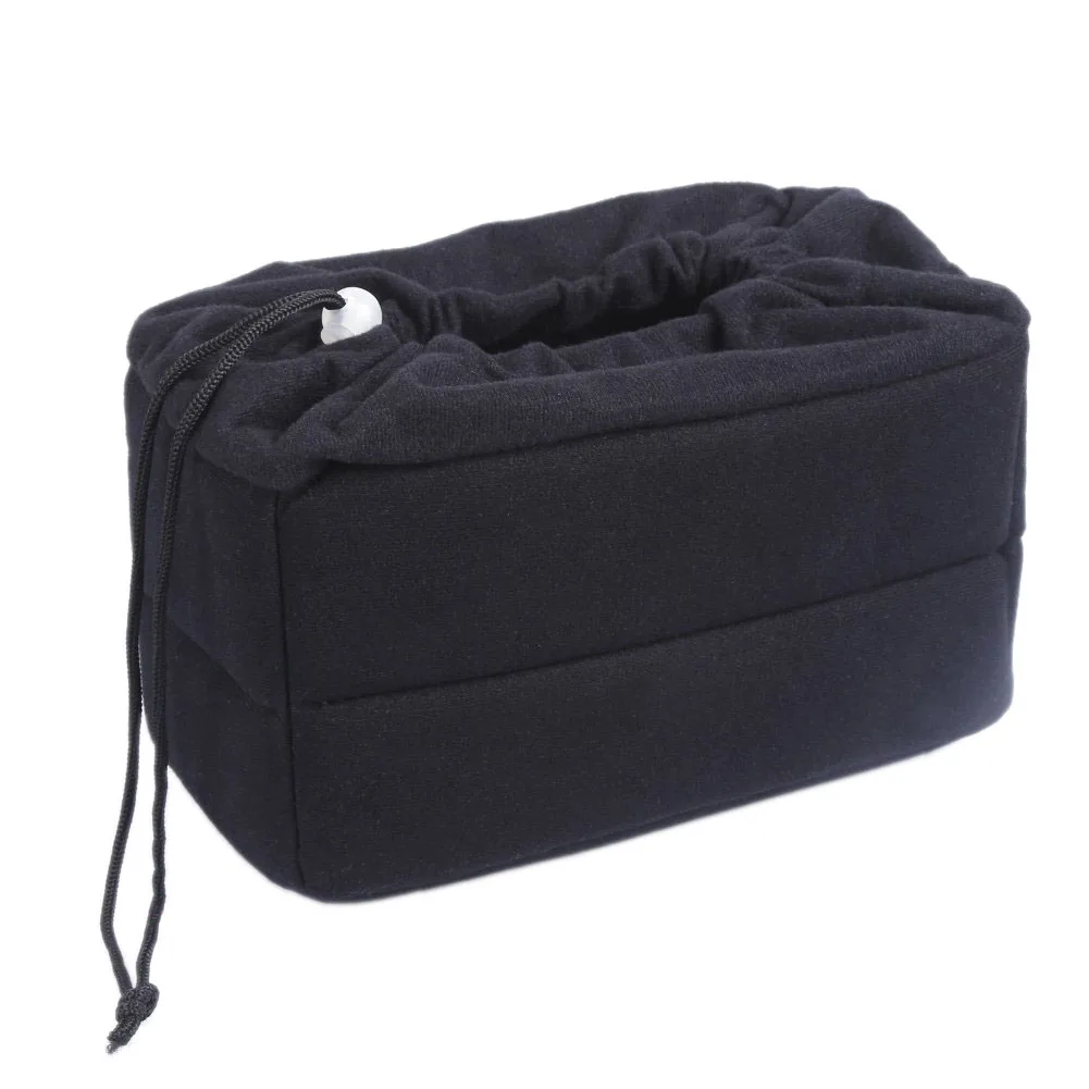 ETC-NEW Shockproof DSLR SLR Camera Bag Partition Padded Camera Insert, Make Your Own Camera Bag (Black)
ETC-NEW Shockproof DSLR SLR Camera Bag Partition Padded Camera Insert, Make Your Own Camera Bag (Black)
