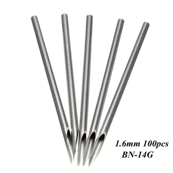 100PCS Sliver Piercing Needles 14G Sterile Disposable Body Piercing Needles For Tattoo With Tattoo Product For Free Shipping
100PCS Sliver Piercing Needles 14G Sterile Disposable Body Piercing Needles For Tattoo With Tattoo Product For Free Shipping