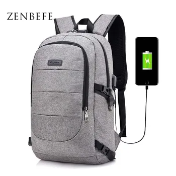 ZENBEFE Anti-Theft Backpack With Password Lock Travel Rucksack School Bag Fashion Men Backpacks For 15 Inch Laptop Bags Bookbags
ZENBEFE Anti-Theft Backpack With Password Lock Travel Rucksack School Bag Fashion Men Backpacks For 15 Inch Laptop Bags Bookbags