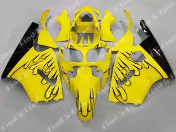 black flame yellow for Kawasaki NINJA ZX-12R 00-01 ZX12R 2000-2001 ZX 12R 00 01 2000 2001 ABS motorcycle fairing kit
black flame yellow for Kawasaki NINJA ZX-12R 00-01 ZX12R 2000-2001 ZX 12R 00 01 2000 2001 ABS motorcycle fairing kit