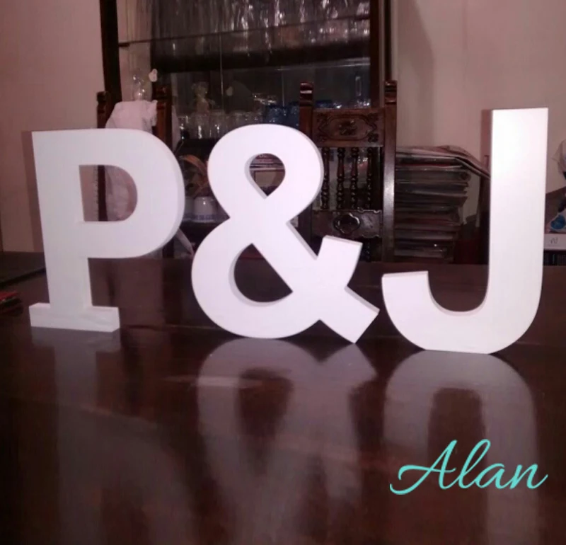 8 inches PVC Pure White Letters - Freestandinge Initial Set - Personalized Table Signs - Wooden Letters
8 inches PVC Pure White Letters - Freestandinge Initial Set - Personalized Table Signs - Wooden Letters