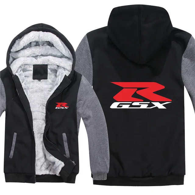 Suzuki Motor GSX R Hoodies Jacket Winter Thicken Men women Unisex Casual Wool Fleece Hoody Coat car Sweatshirts Pullover clothes
Suzuki Motor GSX R Hoodies Jacket Winter Thicken Men women Unisex Casual Wool Fleece Hoody Coat car Sweatshirts Pullover clothes
