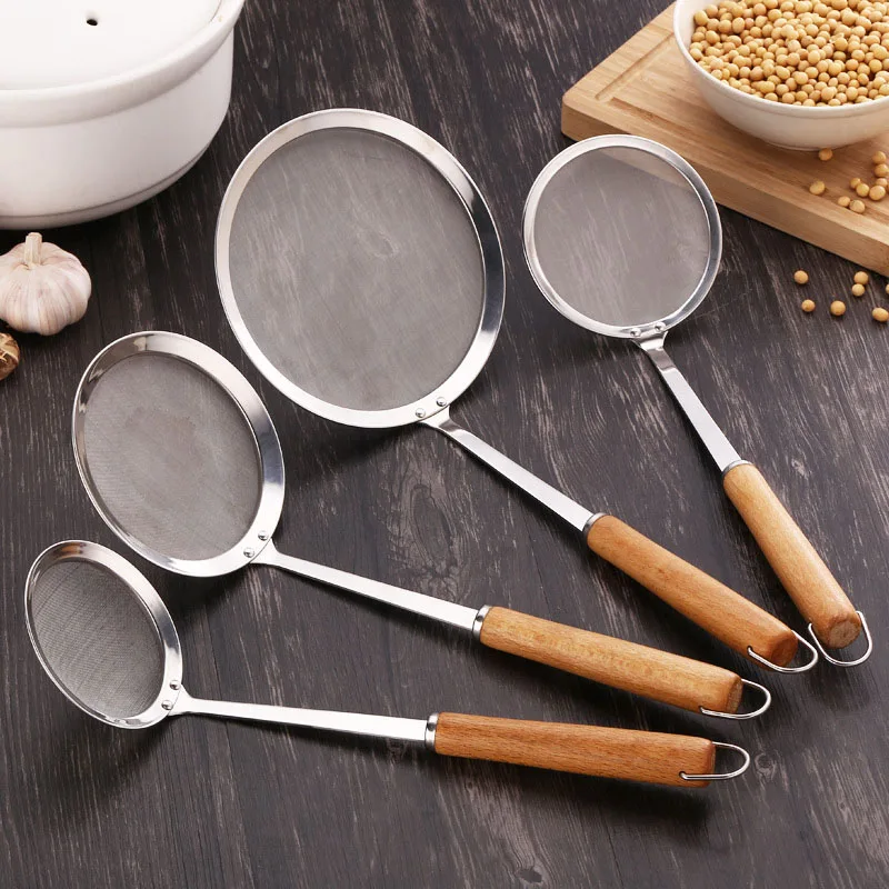 Stainless Steel Mesh Strainers Screen Oil Strainer Flour Sieve Baking Tools Best Price
Stainless Steel Mesh Strainers Screen Oil Strainer Flour Sieve Baking Tools Best Price
