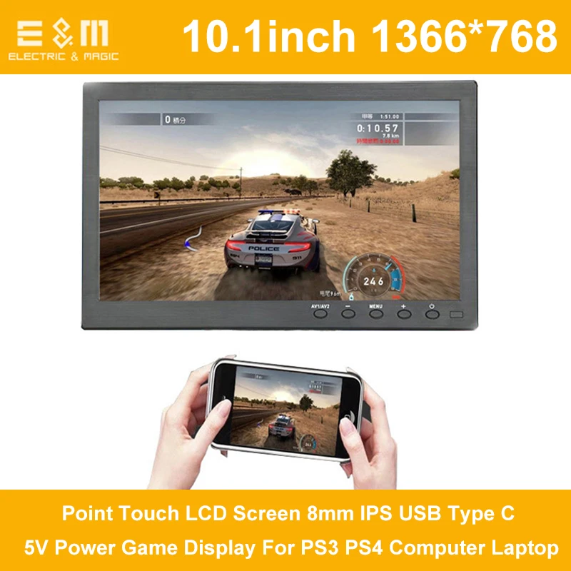 10.1 Inch Raspberry Pi 1366*768 HDMI VGA Display Monitor IPS Gaming Screen Speakers B+ 2B 3B Xbox 360 Windows PS4 1080P
10.1 Inch Raspberry Pi 1366*768 HDMI VGA Display Monitor IPS Gaming Screen Speakers B+ 2B 3B Xbox 360 Windows PS4 1080P