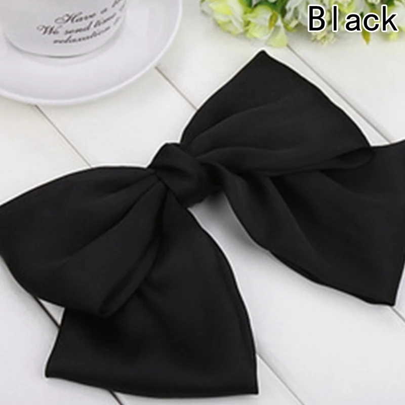 New Fashion Quality Big Large Beautiful Girls' Silk Bow Barrette Hair Clips Women Hair Accessories
New Fashion Quality Big Large Beautiful Girls' Silk Bow Barrette Hair Clips Women Hair Accessories