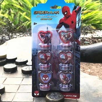 6 Pcs/pack Cartoon Mini Superhero Spiderman Shape Plastic Self-Inking Stamps Scrapbooking Stationery Standard Stamp Gift
6 Pcs/pack Cartoon Mini Superhero Spiderman Shape Plastic Self-Inking Stamps Scrapbooking Stationery Standard Stamp Gift