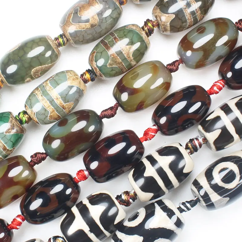 10pcs ,Tibet Ancient Dzi Agates 13-22mm Oval Beads , Many color and patterns ,DIY Jewelry Making !
10pcs ,Tibet Ancient Dzi Agates 13-22mm Oval Beads , Many color and patterns ,DIY Jewelry Making !