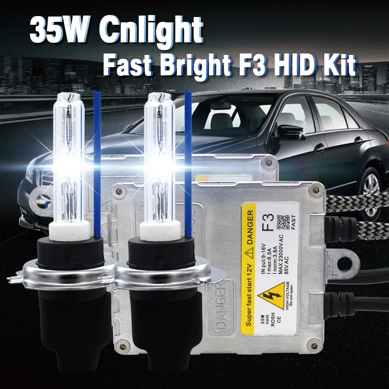 SKYJOYCE Car Headlight Kit H1 H7 H11 Cnlight HID Bulb 4300K 6000K 8000K Fast Start DLT F3 HID Ballast For 35W Cnlight HID Kit
SKYJOYCE Car Headlight Kit H1 H7 H11 Cnlight HID Bulb 4300K 6000K 8000K Fast Start DLT F3 HID Ballast For 35W Cnlight HID Kit