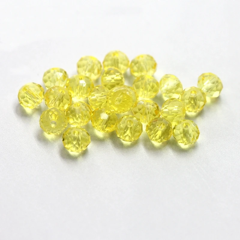 Summer 4-8mm yellow faceted glass round beads Rondelle crystal Austria beads for DIY bracelet necklace making Jewelry findings
Summer 4-8mm yellow faceted glass round beads Rondelle crystal Austria beads for DIY bracelet necklace making Jewelry findings