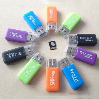 Etmakit High Qunity Support USB 2.0 Memory Card Reader High Speed Micro SD TF Adapter Random Color
Etmakit High Qunity Support USB 2.0 Memory Card Reader High Speed Micro SD TF Adapter Random Color