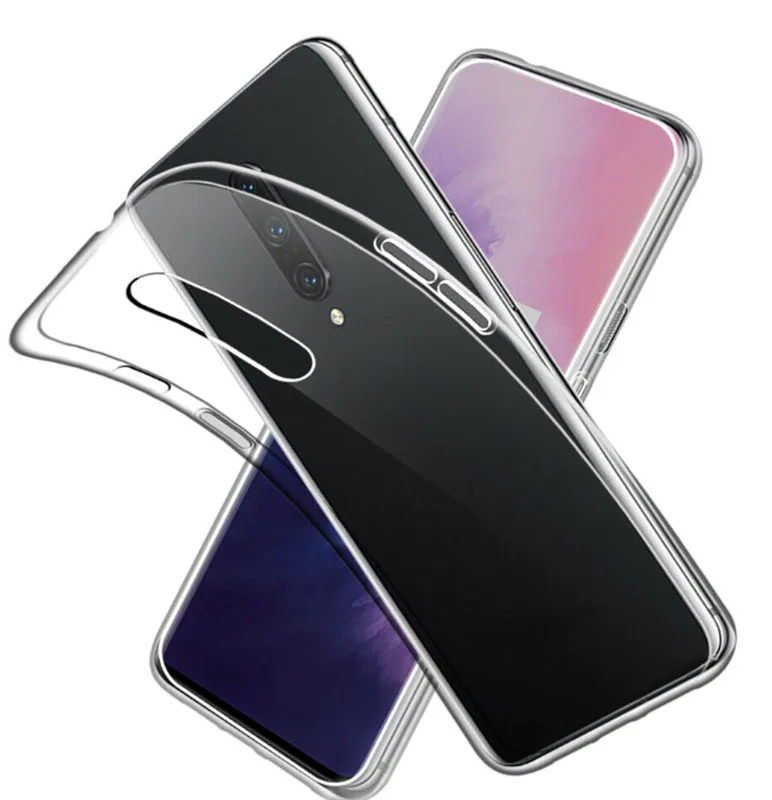 Для Oneplus 5 5T 6 6T 7 7Pro прозрачный противоударный Матовый Бампер 360 ° тонкий мягкий