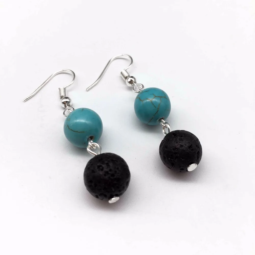 1pair) Lava Stone Diffuser Earrings, Essential Oil Diffuser, Lava Rock Bead Earrings, Aromatherapy Earrings with green beads
1pair) Lava Stone Diffuser Earrings, Essential Oil Diffuser, Lava Rock Bead Earrings, Aromatherapy Earrings with green beads