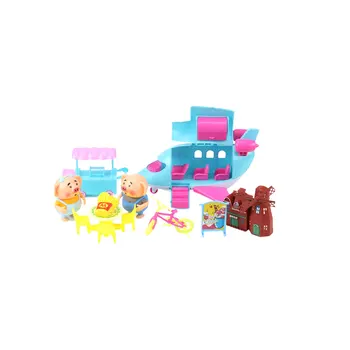 Airplane Travel Pig Toy Set Doll House Interactive Toy Children Early Educational Toy Best Gift for 0-3 Years Kids Couple Pig
Airplane Travel Pig Toy Set Doll House Interactive Toy Children Early Educational Toy Best Gift for 0-3 Years Kids Couple Pig