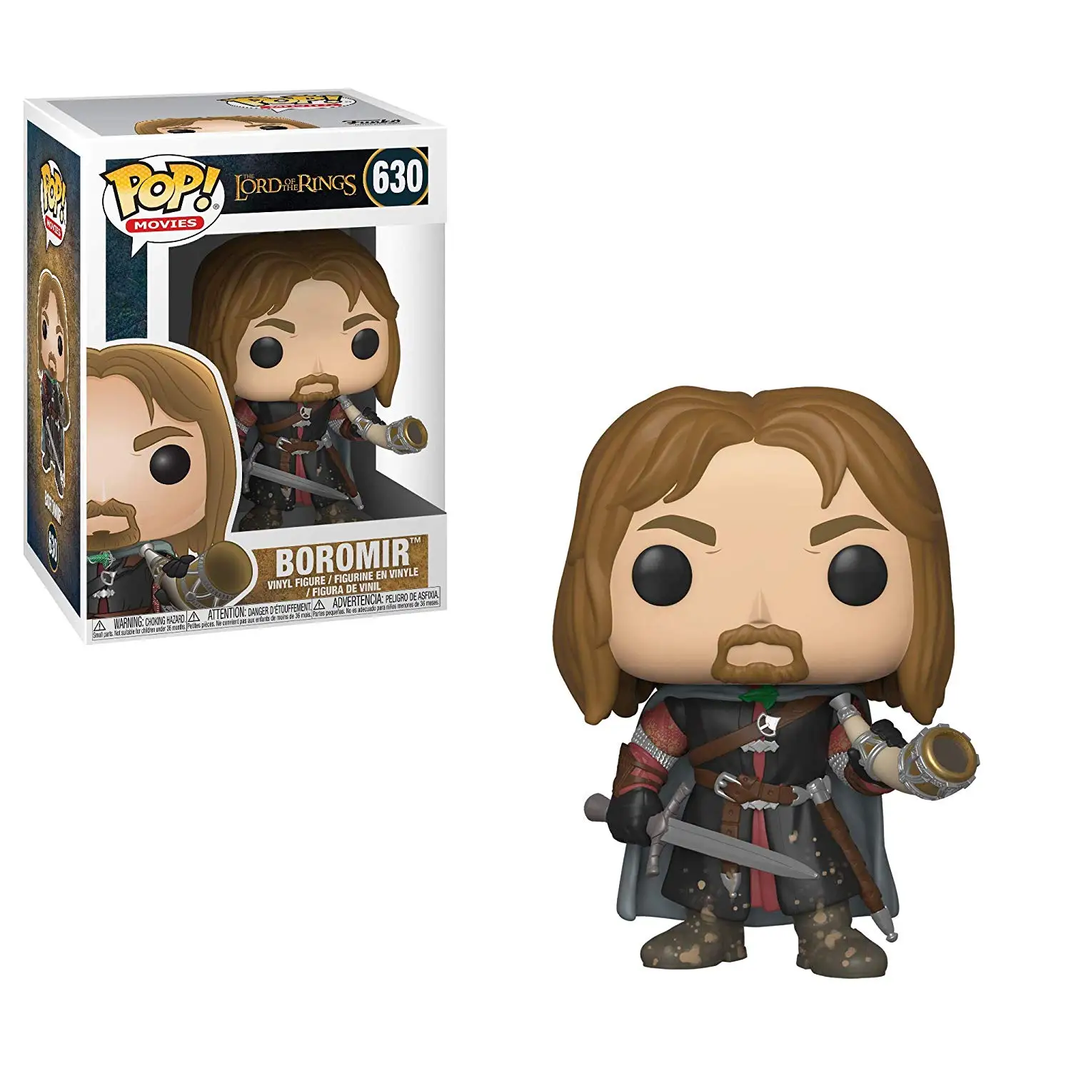 Official Funko pop Movies: Lord of The Rings - Boromir Vinyl Action Figure Collectible Model Toy with Original Box
Official Funko pop Movies: Lord of The Rings - Boromir Vinyl Action Figure Collectible Model Toy with Original Box