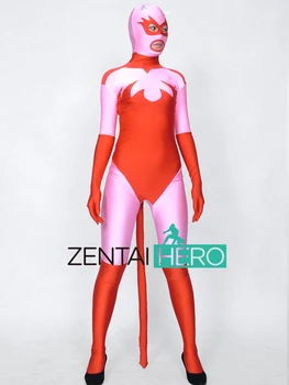Free Shipping DHL Sexy Evil Witch Red&Pink Lycra Zentai Bodysuit Cosplay Halloween Costume with Tail Open Eyes Mouth XRC132
Free Shipping DHL Sexy Evil Witch Red&Pink Lycra Zentai Bodysuit Cosplay Halloween Costume with Tail Open Eyes Mouth XRC132