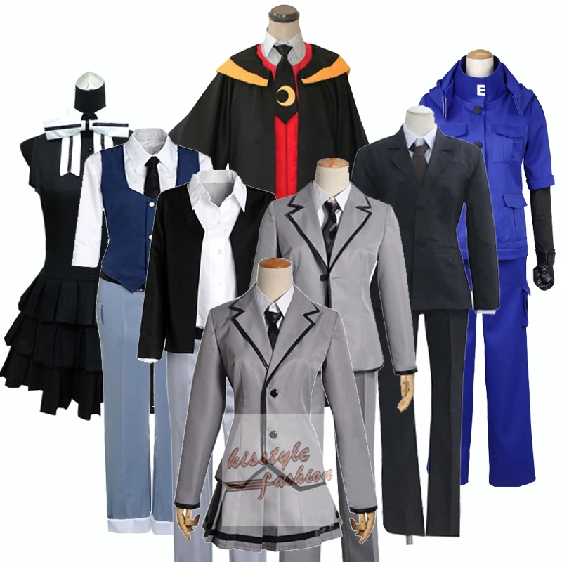 Assassination Classroom Nagisa Shiota Kaede Kayano Karma Akabane Group of Characters Anime Cosplay Costume,Customized Accepted
Assassination Classroom Nagisa Shiota Kaede Kayano Karma Akabane Group of Characters Anime Cosplay Costume,Customized Accepted