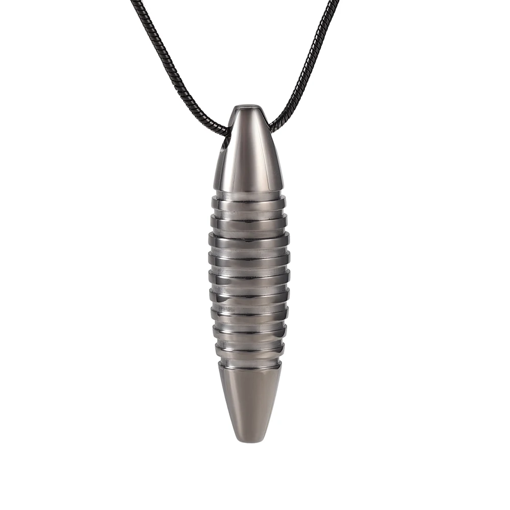 IJD2348 316L Stainless Steel Bullet Cremation Memorial Necklace Women's Men's for Ashes urn Memorial Keepsake Necklace Jewelry
IJD2348 316L Stainless Steel Bullet Cremation Memorial Necklace Women's Men's for Ashes urn Memorial Keepsake Necklace Jewelry