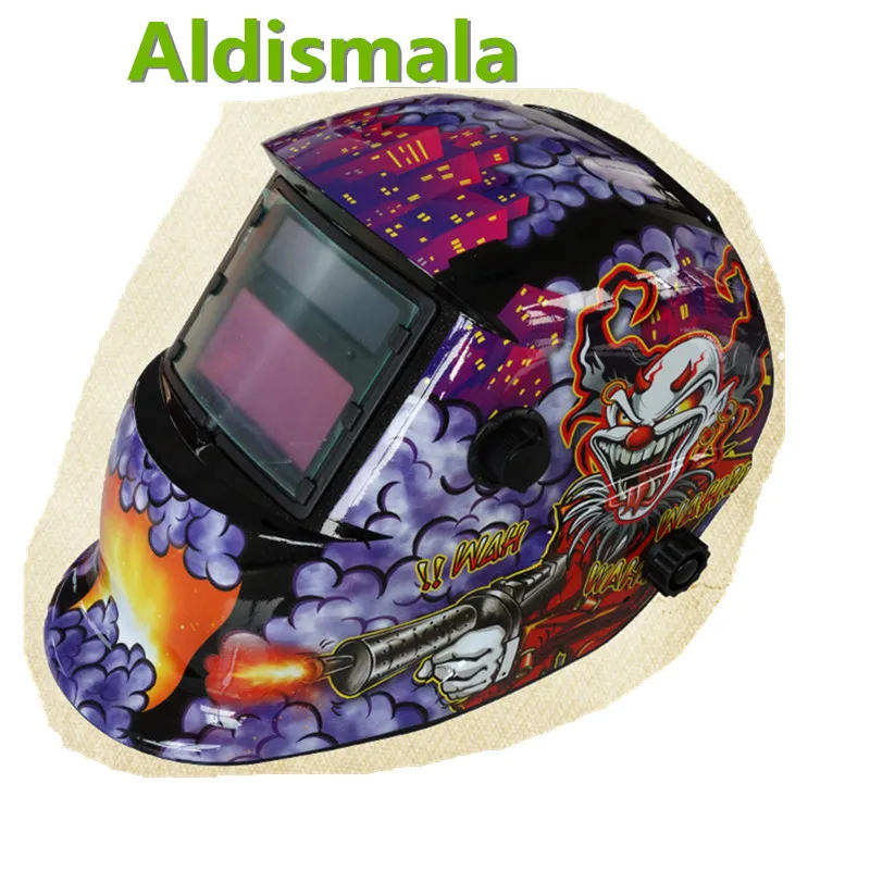 Aldismala 2019 NEW hot sale Electric Welding Mask Hood Welding Helmet Solar Automatic(Solar Power for Recharge) Face Protection
Aldismala 2019 NEW hot sale Electric Welding Mask Hood Welding Helmet Solar Automatic(Solar Power for Recharge) Face Protection
