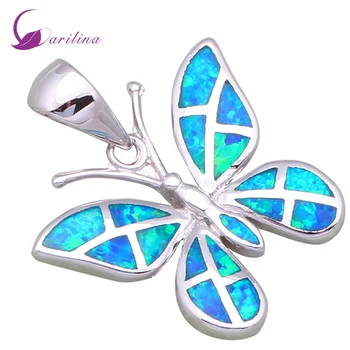 Wholesale High quality Silver Blue fire opal pendants butterfly pendants fashion jewelry for women P199
Wholesale High quality Silver Blue fire opal pendants butterfly pendants fashion jewelry for women P199