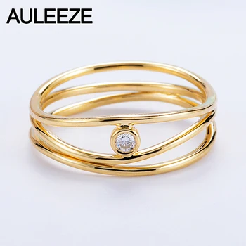 14K 585 Yellow Gold 3 Lines Natural Real Diamond Ring in Rome Irregular Line Style Solitaire Diamond Wedding Bands For Women
14K 585 Yellow Gold 3 Lines Natural Real Diamond Ring in Rome Irregular Line Style Solitaire Diamond Wedding Bands For Women