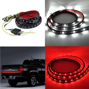60" Truck SUV Tailgate Light Bar LED Red/White Reverse Stop Running Turn Signal External Light Led Light Strip Car Accessories
60" Truck SUV Tailgate Light Bar LED Red/White Reverse Stop Running Turn Signal External Light Led Light Strip Car Accessories