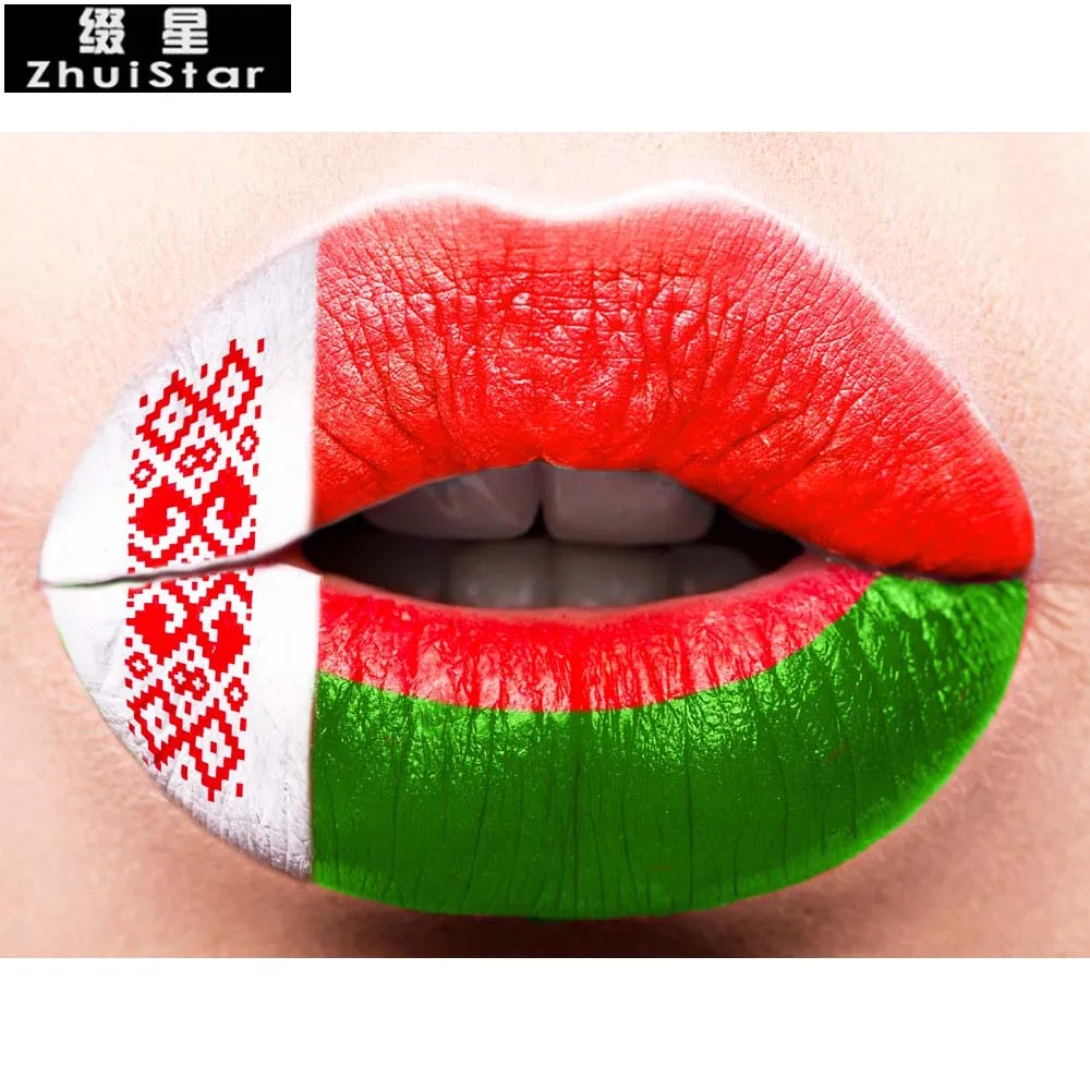 New 5D DIY Diamond Painting Flag of Belarus lips Embroidery Full Square Diamond Cross Stitch Rhinestone Mosaic Painting decor
New 5D DIY Diamond Painting Flag of Belarus lips Embroidery Full Square Diamond Cross Stitch Rhinestone Mosaic Painting decor