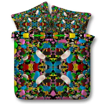 Rainbow Candy Digital print Bedding Set Quilt Cover Design Bed Set Bohemian a Mini Van Bedclothes 3pcs JF164
Rainbow Candy Digital print Bedding Set Quilt Cover Design Bed Set Bohemian a Mini Van Bedclothes 3pcs JF164