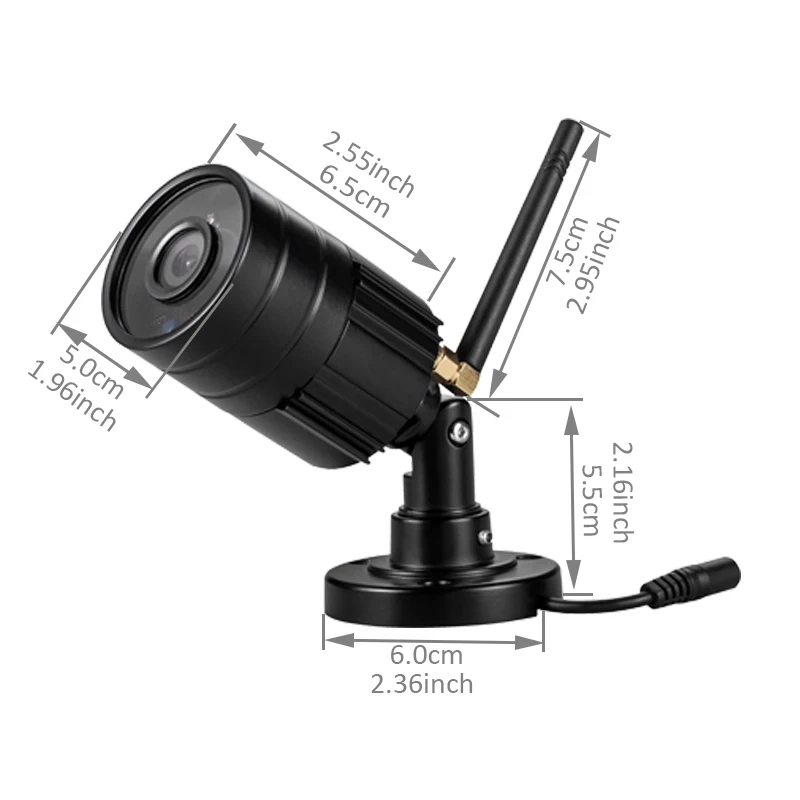 무선 감시 2.4G 4CH 쿼드 DVR 보안 CCTV 카메라 시스템 디지털 무선 키트 베이비 모니터 7" TFT LCD 화면 모니터 24 Wireless Surveillance 2.4G 4CH QUAD DVR Security CCTV Camera System Digital Wireless Kit Baby Monitor 7" TFT LCD screen Monitor 18