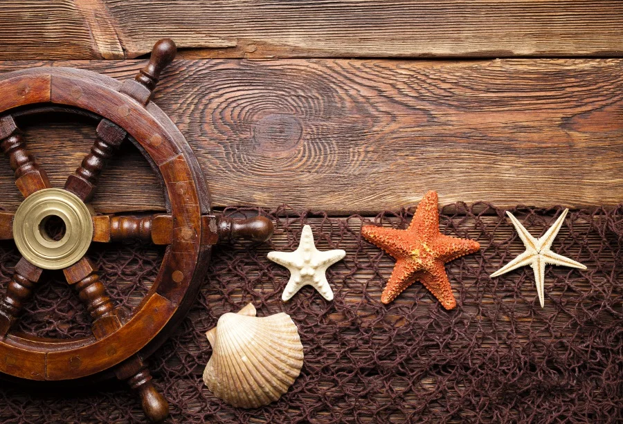 Laeacco Old Wooden Board Rudder Shell Starfish Baby Photography Background Customized Photographic Backdrops For Photo Studio
Laeacco Old Wooden Board Rudder Shell Starfish Baby Photography Background Customized Photographic Backdrops For Photo Studio