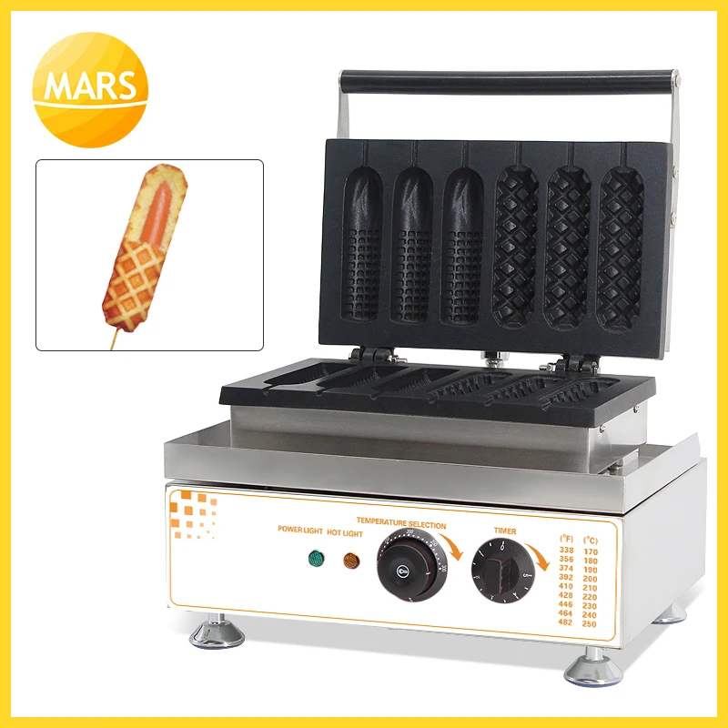French Hot Dog Lolly Stick Waffle Maker Commercial Electric Muffin Hotdog Waffle Maker Iron Machine Baker 220V 110V
French Hot Dog Lolly Stick Waffle Maker Commercial Electric Muffin Hotdog Waffle Maker Iron Machine Baker 220V 110V