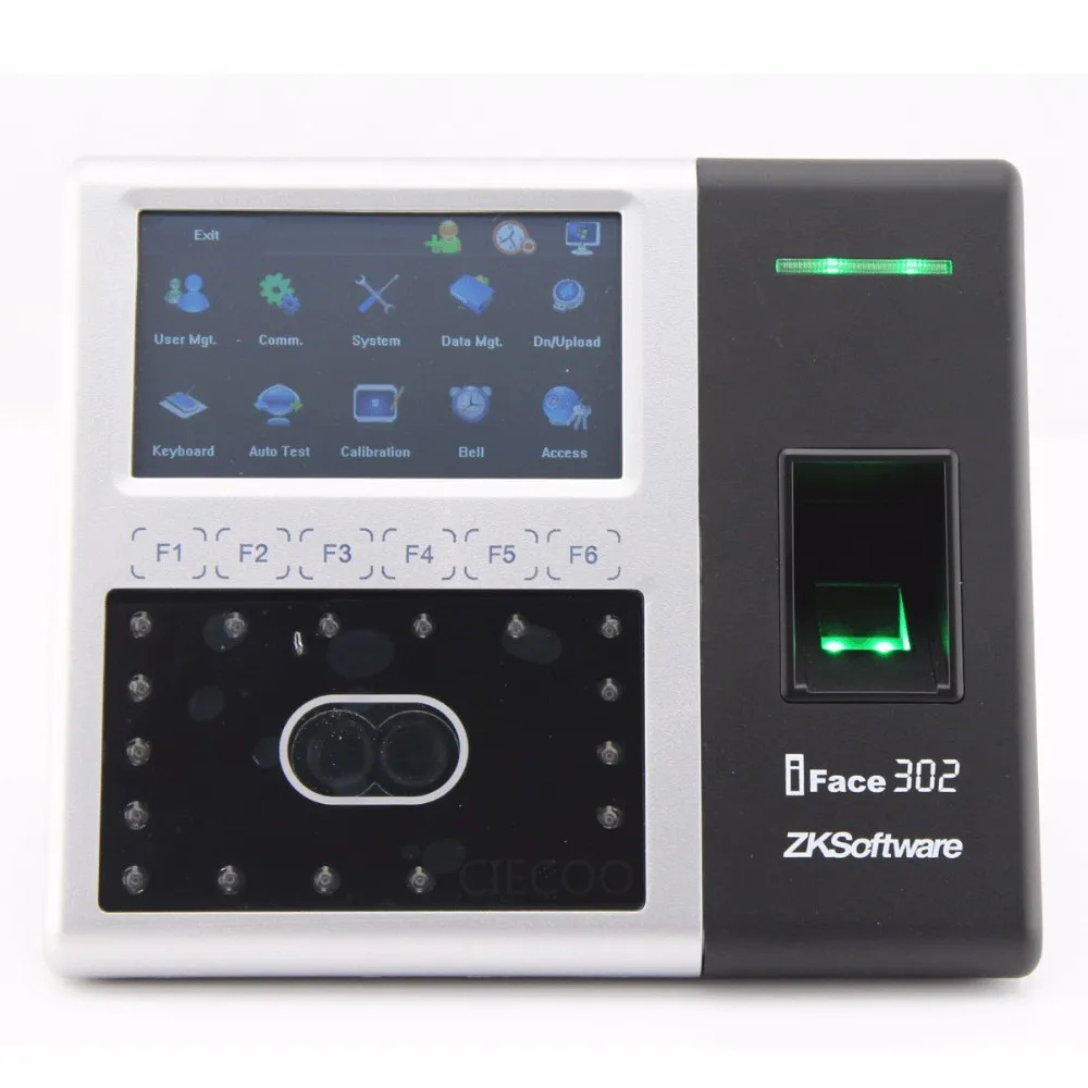 

ZK iFace302 multi-biometric identification Time & Attendance and Access Control terminal 4.3" Touch Screen Face Recognition