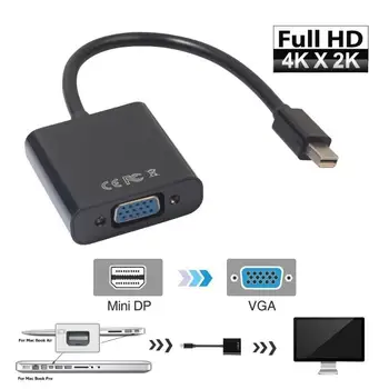 ALLOYSEED Mini DP to VGA Adapter Thunderbolt Mini DisplayPort to VGA Cable Converter for Macbook Pro Air Projector PC Hot Sale
ALLOYSEED Mini DP to VGA Adapter Thunderbolt Mini DisplayPort to VGA Cable Converter for Macbook Pro Air Projector PC Hot Sale
