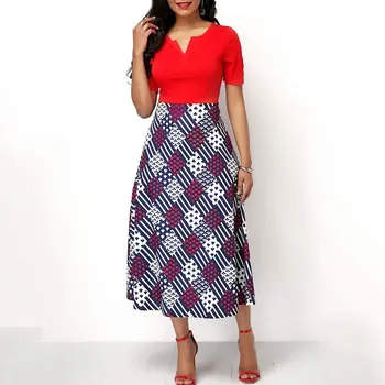 Plaid Print Elegant African Plus Size Dress Women Purple Fashion Summer Vintage A Line Sexy Blue Casual High Waist Midi Dresses
Plaid Print Elegant African Plus Size Dress Women Purple Fashion Summer Vintage A Line Sexy Blue Casual High Waist Midi Dresses