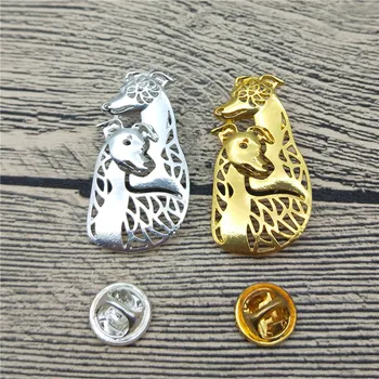 New Whippet Couple Brooches and Pins Trendy Animal Metal Suit Brooches Men Fashion Pet Jewellery
New Whippet Couple Brooches and Pins Trendy Animal Metal Suit Brooches Men Fashion Pet Jewellery