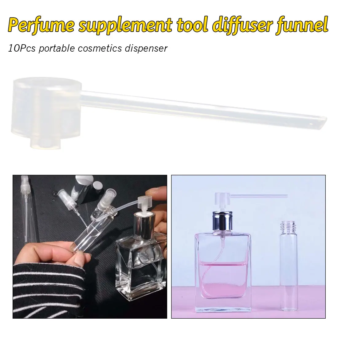 Plastic Perfume Refill Tools Travel Diffuser Funnels Cosmetic Pump Dispenser New Sprayer Refill Pump Bottle Filling Device
Plastic Perfume Refill Tools Travel Diffuser Funnels Cosmetic Pump Dispenser New Sprayer Refill Pump Bottle Filling Device