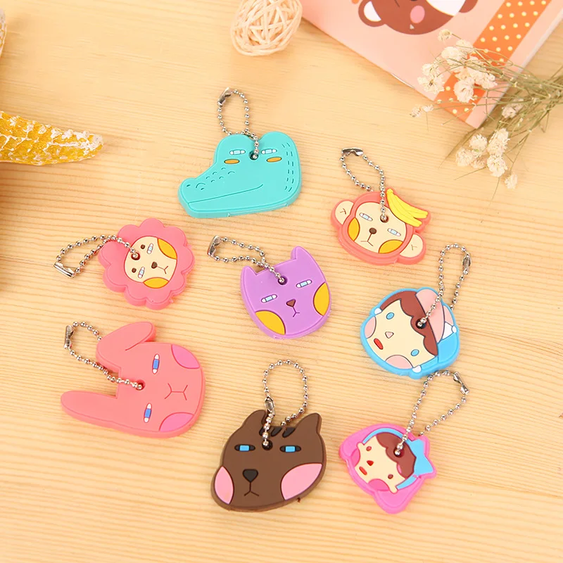 1pc Cartoon Silicone Protective Key Case Cover for Key Control Dust Cover Holder Organizer Cute Key Protector Home Supplies
1pc Cartoon Silicone Protective Key Case Cover for Key Control Dust Cover Holder Organizer Cute Key Protector Home Supplies