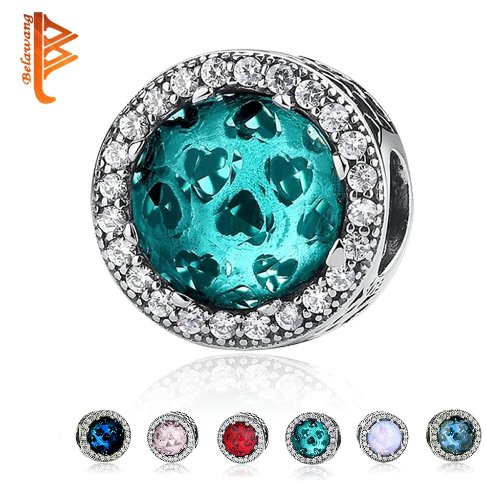 Authentic 100% 925 Sterling Silver Radiant Hearts Crystal Beads Charm Fit Original Bracelet Necklace DIY Jewelry
Authentic 100% 925 Sterling Silver Radiant Hearts Crystal Beads Charm Fit Original Bracelet Necklace DIY Jewelry