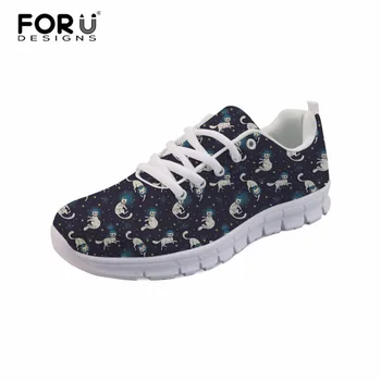 FORUDESIGNS Women's Lace Up Shoes 2018 Spring Sneakers Summer Shoes Women Sneakers Flower Cat Dog Female Flat Shoes White
FORUDESIGNS Women's Lace Up Shoes 2018 Spring Sneakers Summer Shoes Women Sneakers Flower Cat Dog Female Flat Shoes White