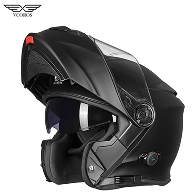 Vcoros Flip Up Waterproof BlueTooth Modular Motocycle Helmet capacete de motocicleta ECE certification casco moto
Vcoros Flip Up Waterproof BlueTooth Modular Motocycle Helmet capacete de motocicleta ECE certification casco moto