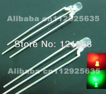 Free shipping High intensity 3MM LED bulb R+G multicolor diodes 100PCS(CE&Rosh)Common anode milky diffused dip led
Free shipping High intensity 3MM LED bulb R+G multicolor diodes 100PCS(CE&Rosh)Common anode milky diffused dip led