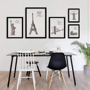 FGHGF World Landmark Paris San Francisco New York London Rome Rio De Janeiro Canvas Painting Art Print Poster Picture
FGHGF World Landmark Paris San Francisco New York London Rome Rio De Janeiro Canvas Painting Art Print Poster Picture