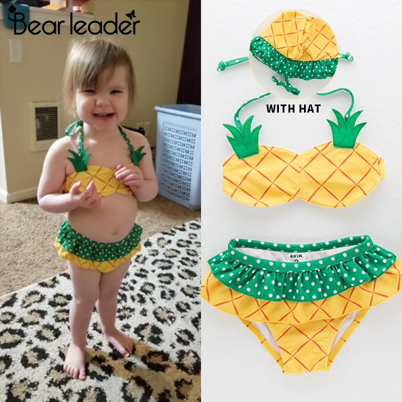 Bear Leader Girl Swimsuit Summer Beachwear Kids Swimming Pineapple Girls Split Swimsuit Children Swimsuit Clothing Girl Bikini
Bear Leader Girl Swimsuit Summer Beachwear Kids Swimming Pineapple Girls Split Swimsuit Children Swimsuit Clothing Girl Bikini