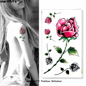 Nu-TATY Noble Red Roses Temporary Tattoo Body Art Arm Flash Tattoo Stickers 17*10cm Waterproof Fake Henna Painless Tatoo Sticker
Nu-TATY Noble Red Roses Temporary Tattoo Body Art Arm Flash Tattoo Stickers 17*10cm Waterproof Fake Henna Painless Tatoo Sticker