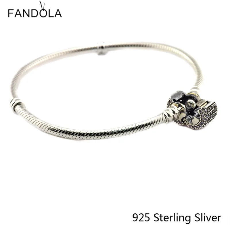 925 Sterling Silver Bangle European Style Signature Clasp Bracelet, Fancy Pink Bangle For Women Fashion Unique Charms 
925 Sterling Silver Bangle European Style Signature Clasp Bracelet, Fancy Pink Bangle For Women Fashion Unique Charms