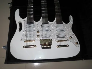 Free Shipping China Custom New arrival white color 6+6+12 Strings 3 neck 6 Strings Electric Guitar with case 8
Free Shipping China Custom New arrival white color 6+6+12 Strings 3 neck 6 Strings Electric Guitar with case 8