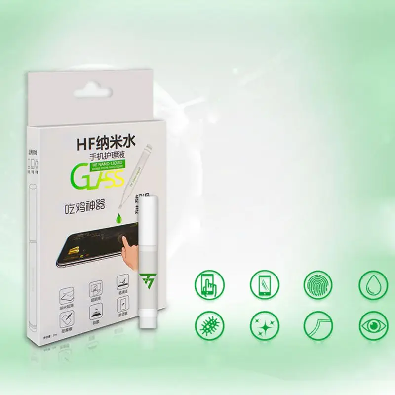 2ML Liquid Protection Film Invisible Nano Tech Glass Screen Protectors High Definition Anti-Scratch Anti-Fingerprint
2ML Liquid Protection Film Invisible Nano Tech Glass Screen Protectors High Definition Anti-Scratch Anti-Fingerprint