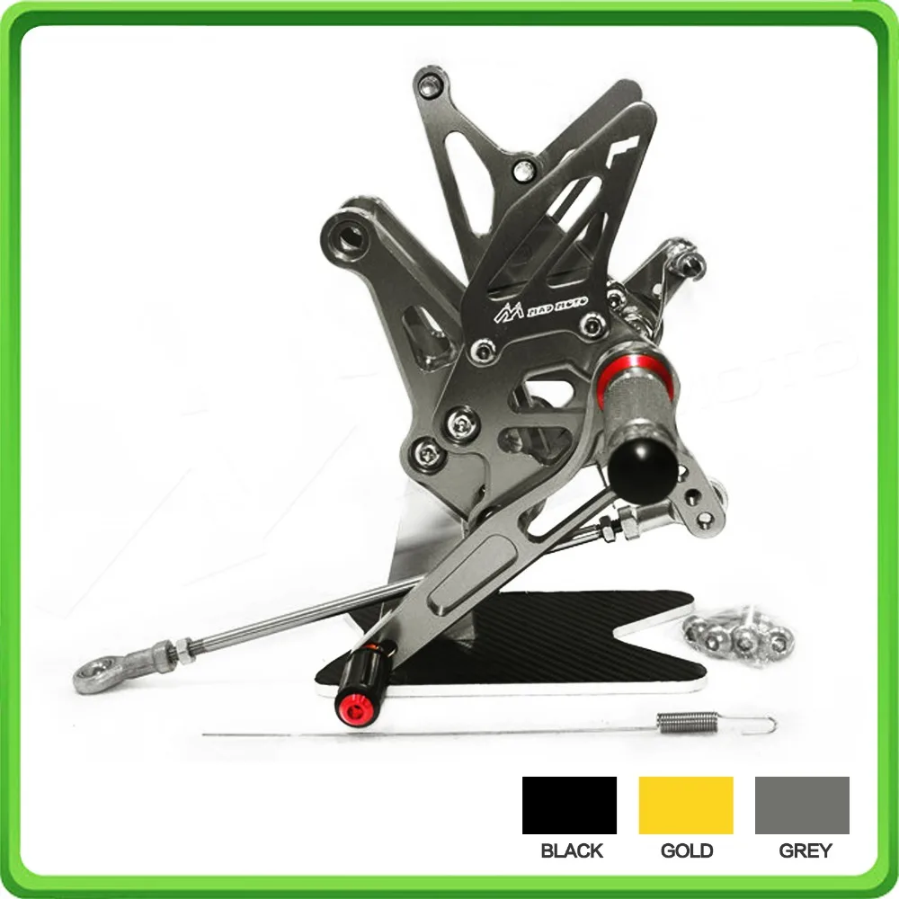 Motorcycle Adjustable Rearsets rear set sets footrest foot pegs pedal For Kawasaki Z 1000 Z1000 2013 2014 2015 2016 Gray
Motorcycle Adjustable Rearsets rear set sets footrest foot pegs pedal For Kawasaki Z 1000 Z1000 2013 2014 2015 2016 Gray