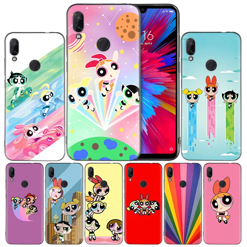 Powerpuff Girls Black Silicone Case Cover for Xiaomi Mi 9 8 Play A1 A2 Redmi Note 7 6 6A 5 Plus S2 GO Lite Pro Pocophone F1 Capa
Powerpuff Girls Black Silicone Case Cover for Xiaomi Mi 9 8 Play A1 A2 Redmi Note 7 6 6A 5 Plus S2 GO Lite Pro Pocophone F1 Capa