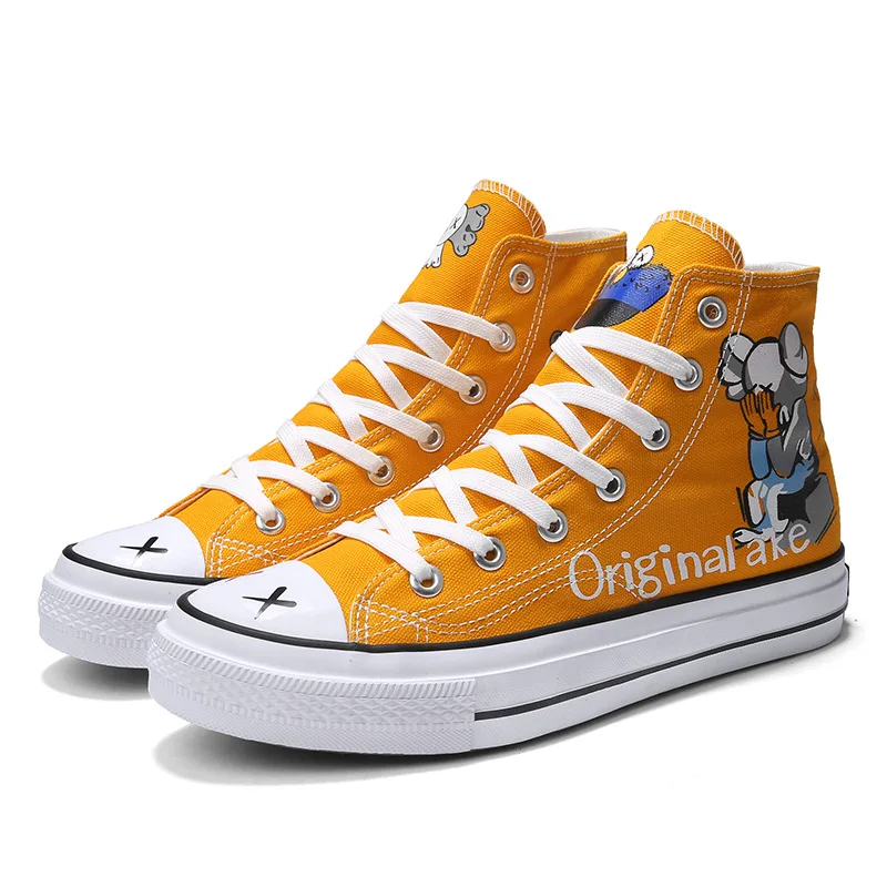 Men's Classic Brand Breathable Canvas Casual Shoes High Help Men's Cartoon Vulcanized Shoes Sneakers For Outdoor
Men's Classic Brand Breathable Canvas Casual Shoes High Help Men's Cartoon Vulcanized Shoes Sneakers For Outdoor