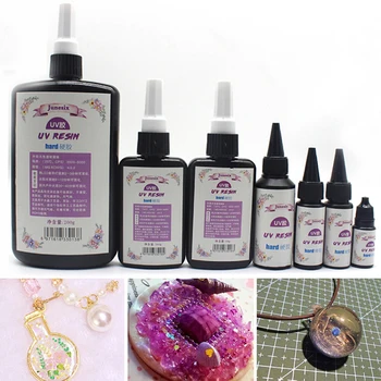 Crystal Epoxy Resin 10g/20g/25g/50g/60g UV Ultraviolet Curing Solar Cure Sunlight Activated Hard DIY Jewelry Tools
Crystal Epoxy Resin 10g/20g/25g/50g/60g UV Ultraviolet Curing Solar Cure Sunlight Activated Hard DIY Jewelry Tools